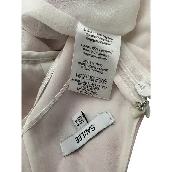 Sau Lee Floral Multicolor Georgia Dress Size 0 - Picture 4 of 4